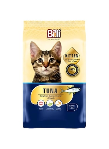 Billi Kitten Real Tuna Fish Cat Food 1.5kg