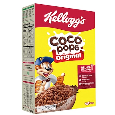 Kellogg's Coco Pops Chocolate Breakfast Cereal, 480g