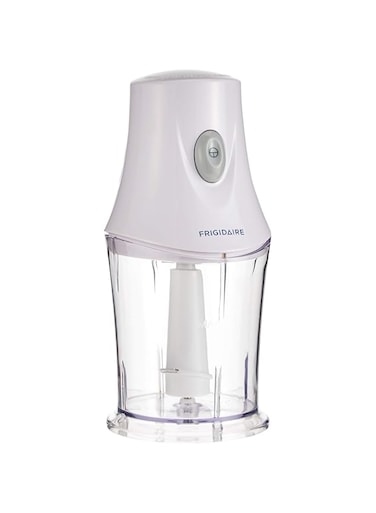 Frigidaire Mini Chopper Fd5107A 200W Power, White, Blade And Lid For Easy Clean-Up, One Touch Button With Pulse For Instant Control &ndash; Coarse Chop To Fine Mince, Dishwasher Safe Bowl, 0.36L Capacity.