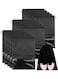 15 Pieces Waterproof Shoe Storage Bags, Non-Woven Fabric with Drawstring and Transparent Window for Travel, Gym and Sports Shoe Storage Bag Organizer