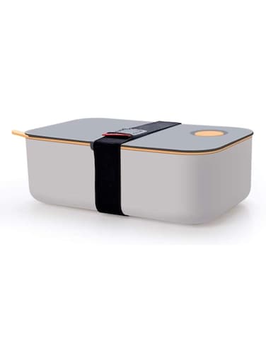 Bento Boxes, Lunch Box 1000ML with 2 Compartments Hermetic Food Box Leakproof Microwave &amp; Dishwasher Safe for Kids Adults Work School CE, FDA, RoHS Certified (Orange)