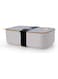 Bento Boxes, Lunch Box 1000ML with 2 Compartments Hermetic Food Box Leakproof Microwave &amp; Dishwasher Safe for Kids Adults Work School CE, FDA, RoHS Certified (Orange)