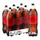 Coca-Cola Zero Sugar Carbonated Soft Drink PET Bottle, 2.26L Pack of 6
