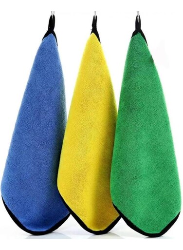 3pcs Microfiber Car Drying Towel for Car Cleaning and Detailing