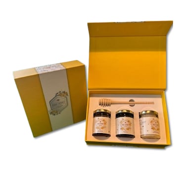 Gift Box Raw Honey 150gx3