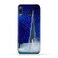 جراب حماية سيليكون TPU لهاتف سامسونج جالاكسي A6S بتصميم برج خليفة ونافورة مياه في ليلة مرصعة بالنجوم