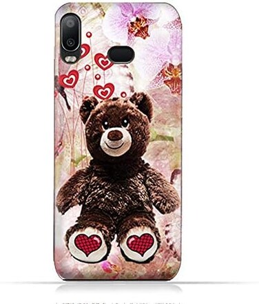 جراب حماية سيليكون TPU لهاتف سامسونج جالاكسي A6S بتصميم دبدوبي