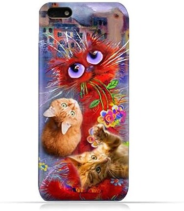 Generic Huawei Honor 7S TPU Silicone Protective Case With Adorable Cute Cats Design
