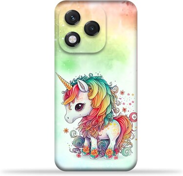 Generic TPU Mobile Back Case Cover Compatible With Honor 400 Lite With Design 08