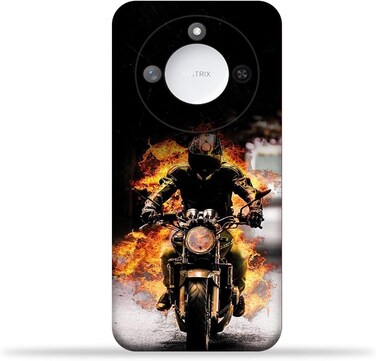 غطاء خلفي للهاتف المحمول من مادة TPU متوافق مع هاتف Honor X60 5G بتصميم رقم 6