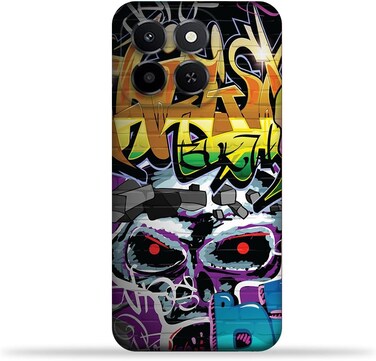 غطاء خلفي للهاتف المحمول من مادة TPU، متوافق مع هاتف Honor X6c 4G، بتصميم رقم 03