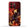 غطاء خلفي للهاتف المحمول من مادة TPU متوافق مع هاتف Honor X6c 4G بتصميم رقم 7