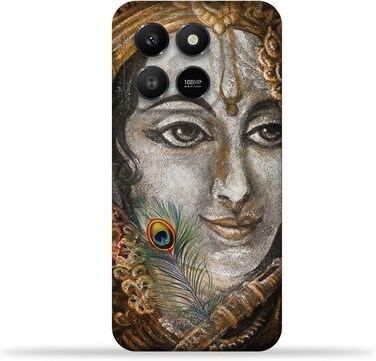 غطاء خلفي للهاتف المحمول من مادة TPU متوافق مع هاتف Honor X7d 5G بتصميم 16