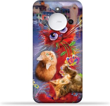 غطاء خلفي للهاتف المحمول من مادة TPU متوافق مع هاتف Honor X9c الذكي بتصميم أنيق مقاس 17 بوصة
