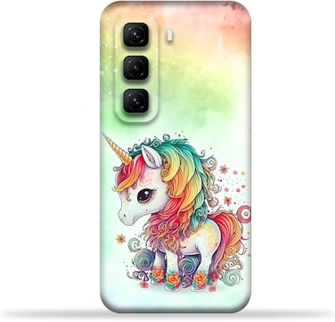 Generic TPU Mobile Back Case Cover Compatible With Infinix Hot 50 Pro 4G With Design 08