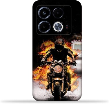 غطاء خلفي للهاتف المحمول من مادة TPU، متوافق مع هاتف Infinix Note 40 (LTE/4G) بتصميم رقم 6
