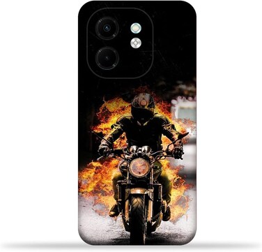 غطاء خلفي للهاتف المحمول من مادة TPU، متوافق مع هاتف Infinix Smart 9 بتصميم رقم 6