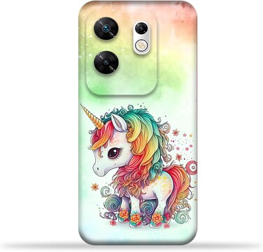 غطاء خلفي للهاتف المحمول من مادة TPU، متوافق مع هاتف Infinix Zero 30 4G، بتصميم رقم 8