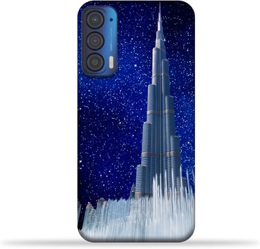 غطاء خلفي للهاتف المحمول من مادة TPU متوافق مع هاتف موتورولا إيدج (2021) بتصميم رقم 11