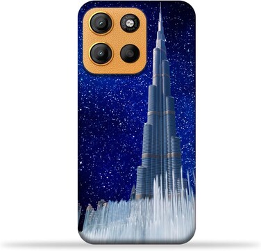 غطاء خلفي للهاتف المحمول من مادة TPU متوافق مع هاتف موتورولا موتو G15 بتصميم رقم 11