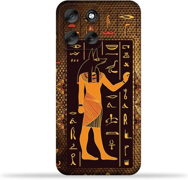 غطاء خلفي للهاتف المحمول من مادة TPU متوافق مع هاتف موتورولا موتو G56 بتصميم رقم 1
