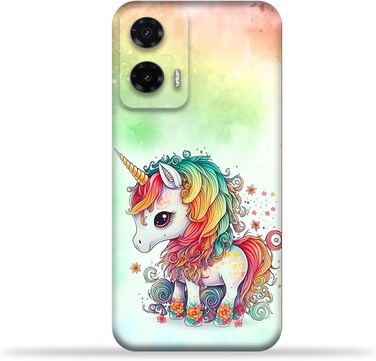Generic TPU Mobile Back Case Cover Compatible With Motorola Moto G35 With Design 08