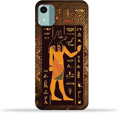 Generic TPU Mobile Back Case Cover Compatible With Nokia C12 With Design 01