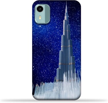 Generic TPU Mobile Back Case Cover Compatible With Nokia C12 With Design 11