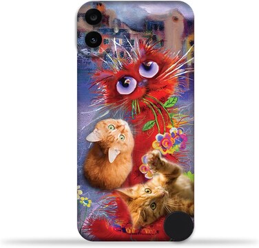 Generic TPU Mobile Back Case Cover Compatible With Nothing CMF Phone 1 With Design 17
