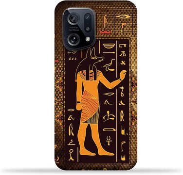 غطاء خلفي للهاتف المحمول من مادة TPU متوافق مع هاتف Oppo Find X5 بتصميم رقم 1