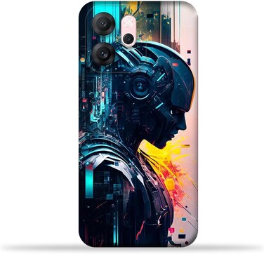 غطاء خلفي للهاتف المحمول من مادة TPU، متوافق مع هاتف Oppo Reno14 F 5G، بتصميم رقم 04