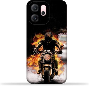 غطاء خلفي للهاتف المحمول من مادة TPU، متوافق مع هاتف Oppo Reno14 F 5G، بتصميم رقم 6