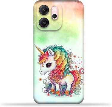 غطاء خلفي للهاتف المحمول من مادة TPU متوافق مع هاتف Oppo Reno14 F 5G بتصميم رقم 8