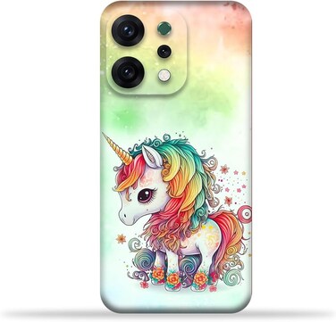 غطاء خلفي للهاتف المحمول من مادة TPU متوافق مع هاتف Oppo Reno14 بتصميم رقم 8