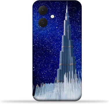 غطاء خلفي للهاتف المحمول من مادة TPU متوافق مع هاتف Tecno Pop 10 بتصميم 11