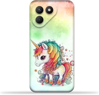 غطاء خلفي للهاتف المحمول من مادة TPU متوافق مع Tecno Pova 7 4G بتصميم رقم 8