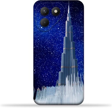 غطاء خلفي للهاتف المحمول من مادة TPU متوافق مع هاتف Tecno Pova 7 4G بتصميم 11