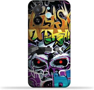 غطاء خلفي للهاتف المحمول من مادة TPU، متوافق مع هاتف Tecno Spark 30C 5G، بتصميم رقم 03