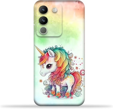 غطاء خلفي للهاتف المحمول من مادة TPU، متوافق مع هاتف Vivo V29e (5G) بتصميم رقم 8