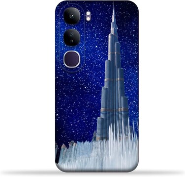 غطاء خلفي للهاتف المحمول من مادة TPU متوافق مع هاتف Vivo V40 Lite (IDN) بتصميم رقم 11
