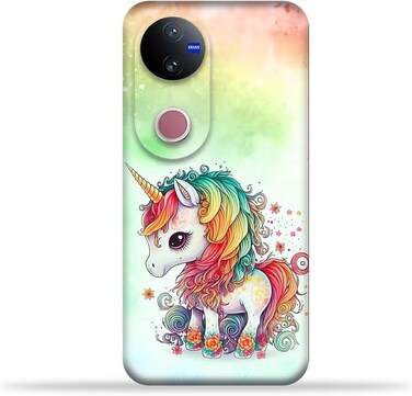 غطاء خلفي للهاتف المحمول من مادة TPU متوافق مع هاتف Vivo V50 5G بتصميم رقم 8