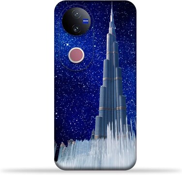 غطاء خلفي للهاتف المحمول من مادة TPU، متوافق مع هاتف Vivo V50 5G، بتصميم رقم 11.