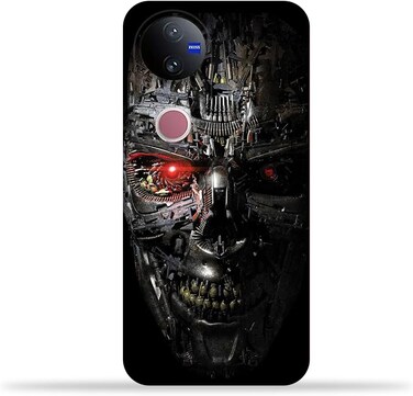 غطاء خلفي للهاتف المحمول من مادة TPU، متوافق مع هاتف Vivo V50 5G، بتصميم أنيق.