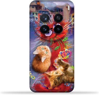 Generic TPU Mobile Back Case Cover Compatible With Vivo X200 Pro With Design 17