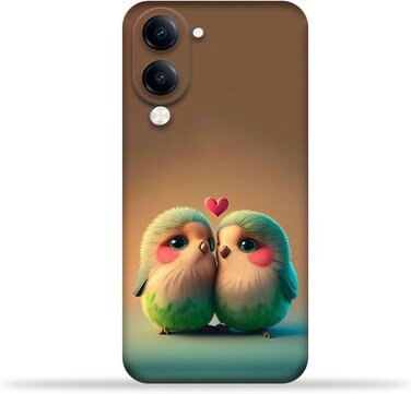 غطاء خلفي للهاتف المحمول من مادة TPU متوافق مع هاتف Vivo Y04 (4G) بتصميم رقم 9