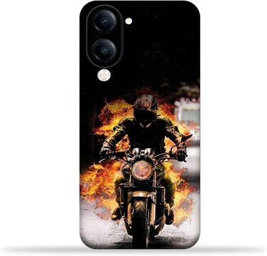 Generic TPU Mobile Back Case Cover Compatible With Vivo Y04 With Design 06