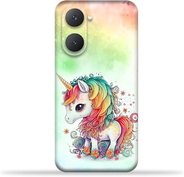 Generic TPU Mobile Back Case Cover Compatible With Vivo Y18T With Design 08
