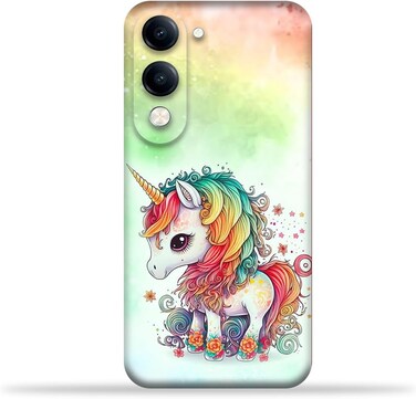 غطاء خلفي للهاتف المحمول من مادة TPU متوافق مع هاتف Vivo Y19 (5G) بتصميم رقم 8