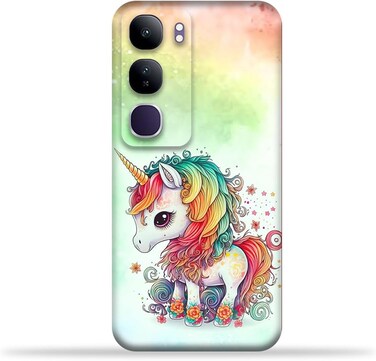 غطاء خلفي للهاتف المحمول من مادة TPU متوافق مع هاتف Vivo Y19S 4G بتصميم رقم 8