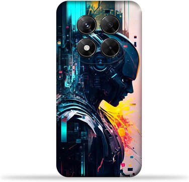 Generic TPU Mobile Back Case Cover Compatible With Xiaomi Redmi Note 14 Pro 5G With Design 04